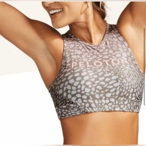 Peloton Other - Peloton x WITH collaboration “Riverstone” high neck sports bra - XS